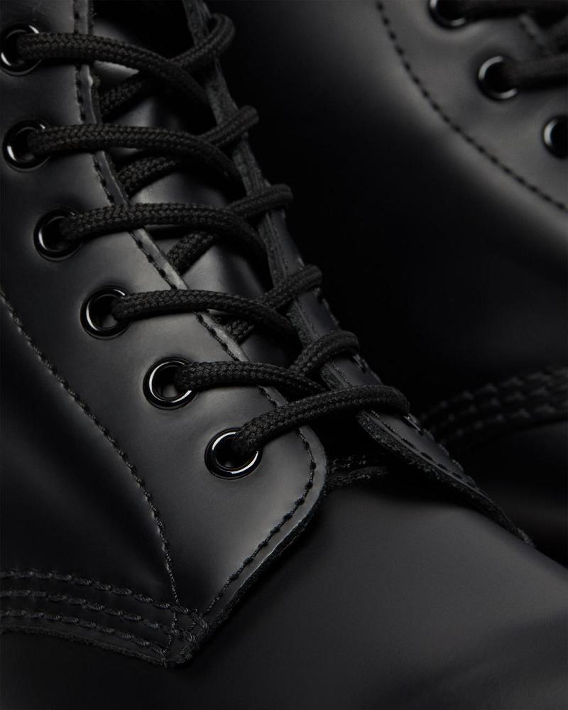 Dr Martens 1460 Smooth Leren Veterlaarzen Heren Zwart | NL 274NWY